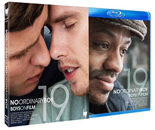 Blu-ray case featuring two men in close-up, with title "No Ordinary Boy.
