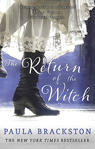 Book cover showing a woman's legs in black lace-up boots and a white skirt.