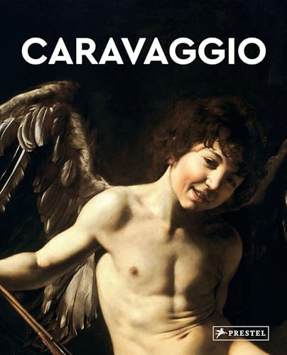 Book cover featuring a detail from Caravaggio’s painting of a winged angel.