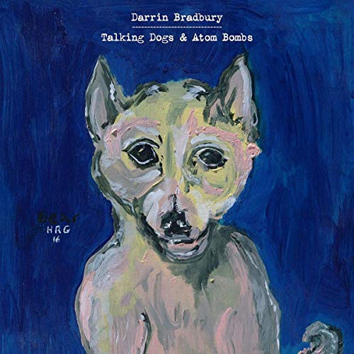 CD cover: painted portrait of a chihuahua against a blue background.