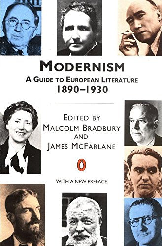 Book cover featuring portraits of prominent early 20th-century European writers.