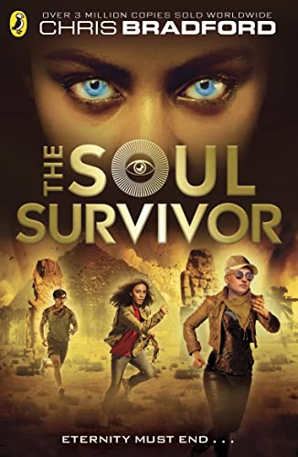 Book cover: "The Soul Survivor" with figures running in a desert landscape.