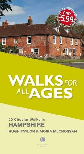 Book cover with a brick building and text “Walks for All Ages”.
