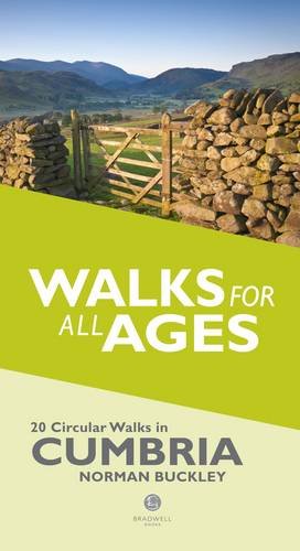 Book cover: Lake District landscape, stone wall, and text “Walks for All Ages”.