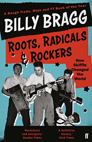 Book cover: "Roots, Radicals & Rockers" with a vintage skiffle band image.