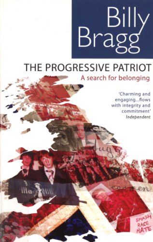 Book cover: “The Progressive Patriot” by Billy Bragg, with fragmented imagery.