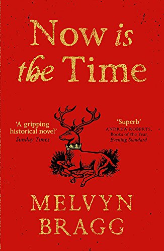 Red book cover with golden text and a black stag illustration.