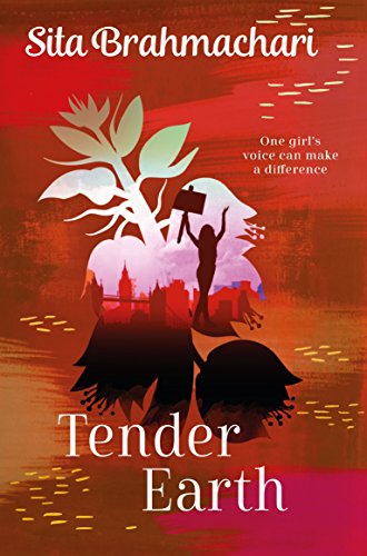 Book cover: red and orange abstract landscape with a silhouetted figure.