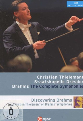 "Brahms: Complete Symphonies" DVD case featuring a conductor in a black suit.