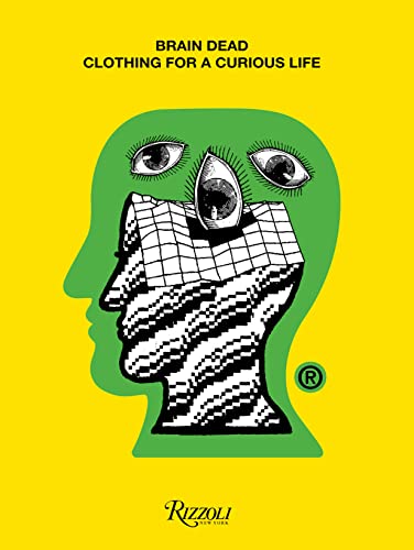 Book cover featuring a green head silhouette with three eyes and a grid pattern.