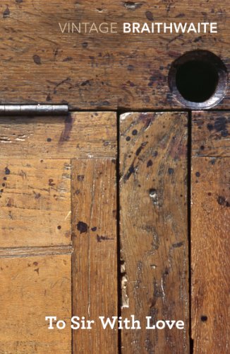 Book cover of "To Sir, With Love" featuring a woodgrain texture.