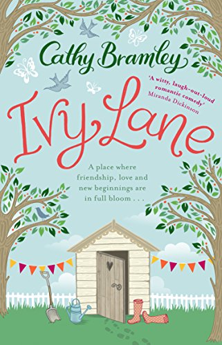 Book cover for Ivy Lane by Cathy Bramley featuring a garden shed and trees.