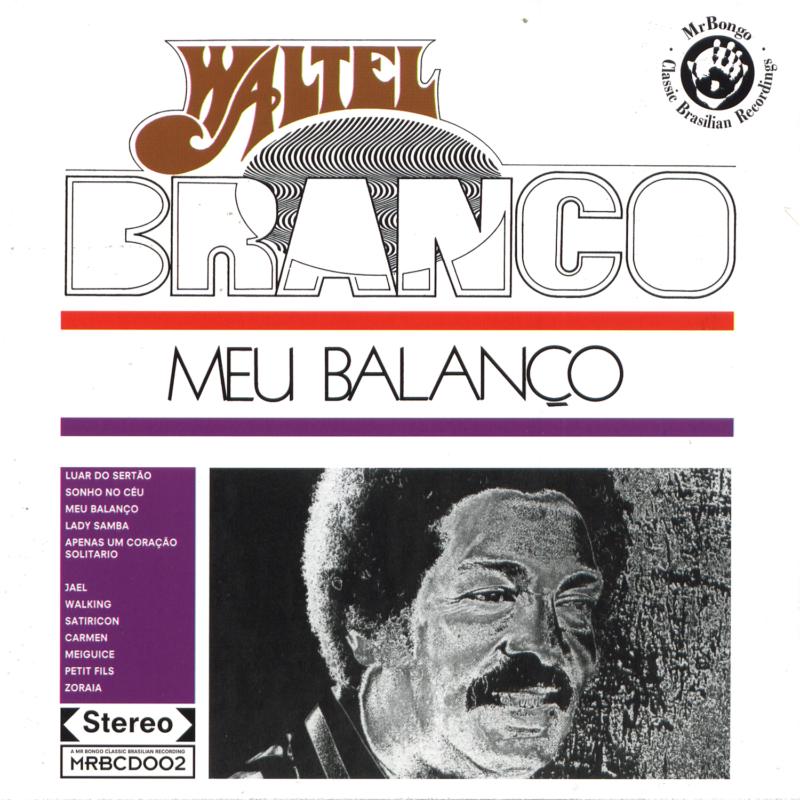 CD cover for Branco Walter’s “Meu Balanço” featuring a portrait.