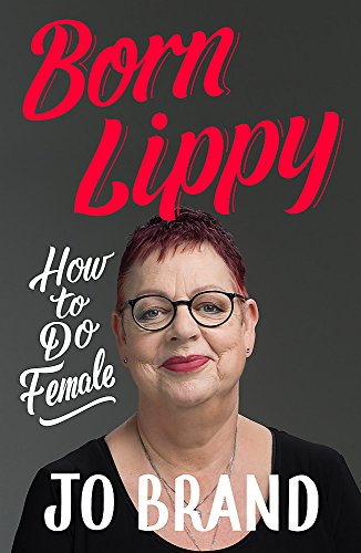Book cover featuring Jo Brand’s portrait with red title text.