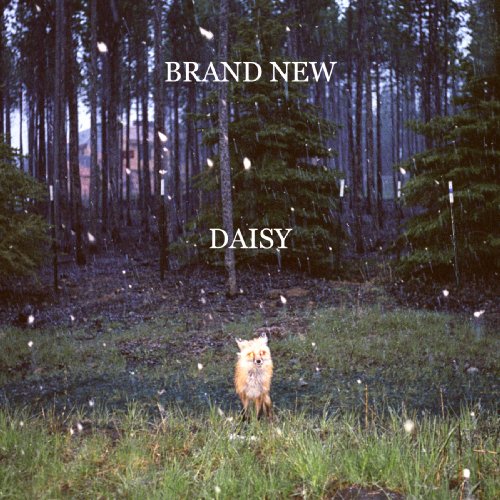 Album cover for Brand New’s “Daisy” featuring a fox in a snowy forest.