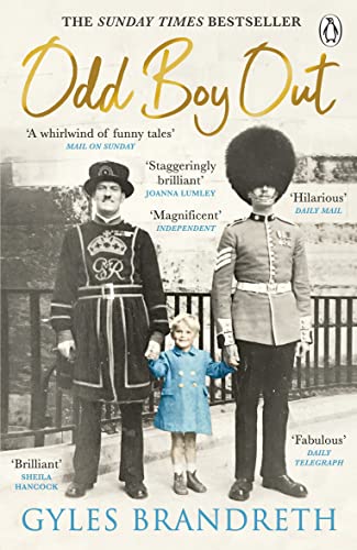 Book cover: "Odd Boy Out" with a young boy between two guards.