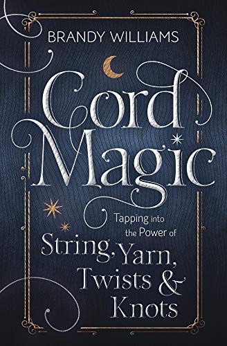 Book cover for "Cord Magic" with ornate gold lettering on a dark blue background.