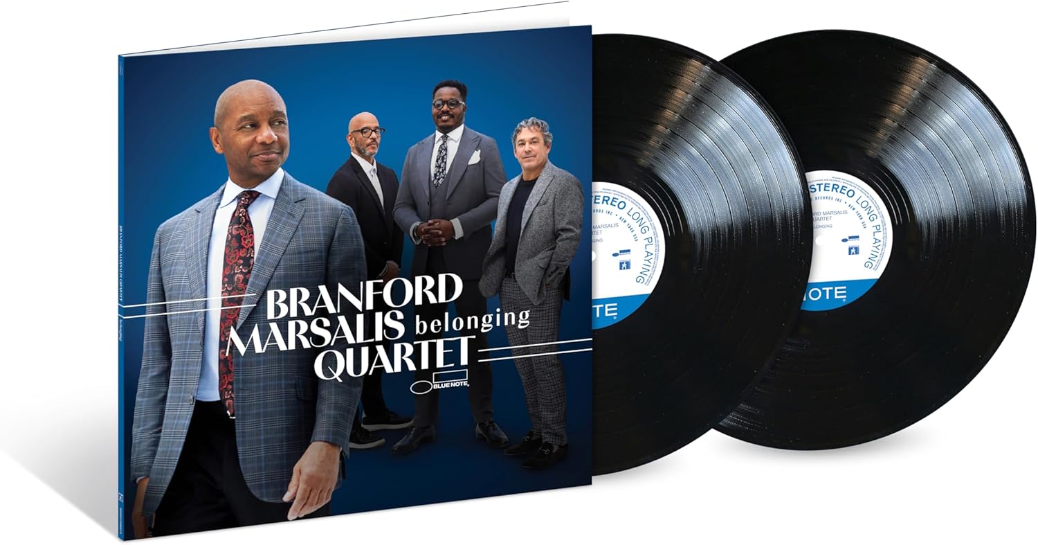 Vinyl record and album cover featuring Branford Marsalis Quartet.