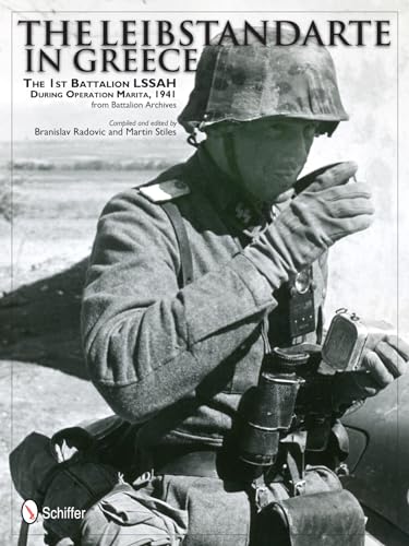 Book cover: German soldier with binoculars in Greece, 1941.