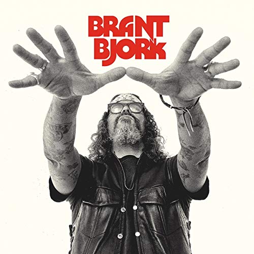 Brant Bjork album cover featuring a portrait of the musician with outstretched hands.