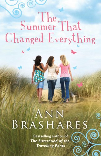 Book cover: three women walking on a beach with tall grass.
