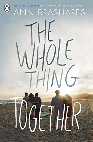 Book cover with silhouetted figures on a beach at sunset.