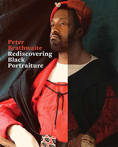 Book cover featuring a portrait of a Black man in red clothing.