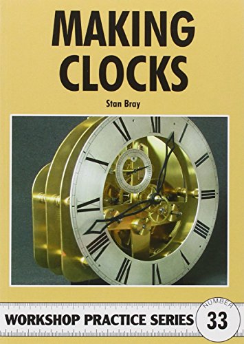Book cover: "Making Clocks" with image of a brass clock mechanism.