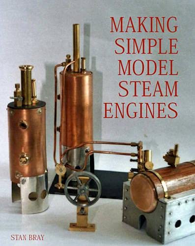 Book cover showing three small copper and metal model steam engines.