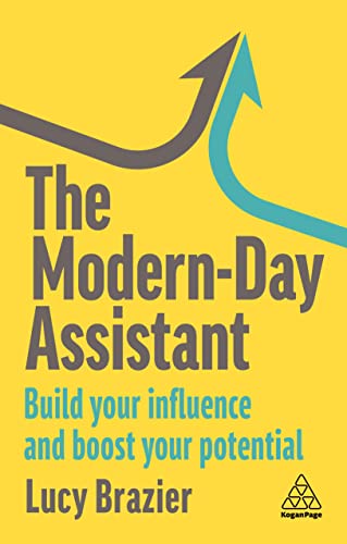 Yellow book cover with bold blue and grey arrow graphic and title.