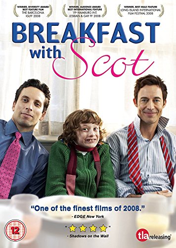 DVD cover for "Breakfast With Scot" featuring three people smiling.