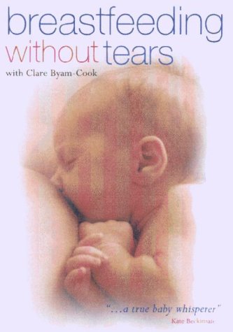 DVD cover featuring a sleeping baby and title "Breastfeeding Without Tears".