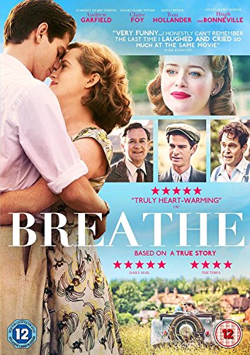 DVD cover for “Breathe” featuring cast photos and a countryside scene.