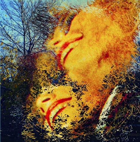 CD cover: Abstract portrait of a person with orange and yellow hues.