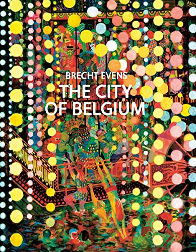 Book cover: “The City of Belgium” with colorful, patterned illustration.