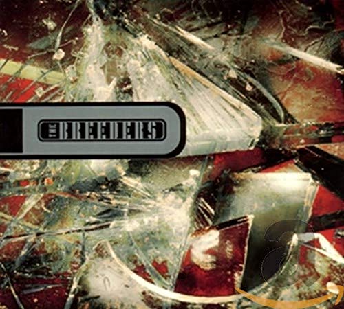 CD cover for The Breeders’ “Mountain Battles” with abstract, fragmented imagery.