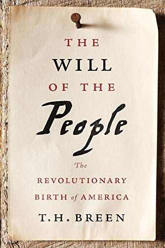 Book cover: “The Will of the People” by T.H. Breen, with a keyhole.
