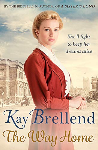 Book cover featuring a woman in vintage clothing, London backdrop.