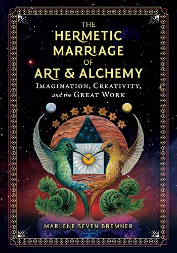 Book cover featuring two hummingbirds, a daisy, and celestial symbols against a starry background.