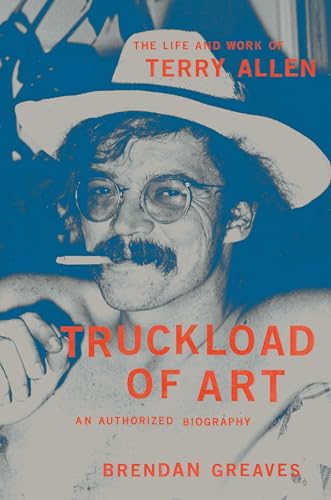 Book cover featuring portrait of artist Terry Allen in a white cowboy hat.