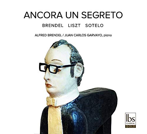 CD cover featuring a portrait of Alfred Brendel with piano, text details.