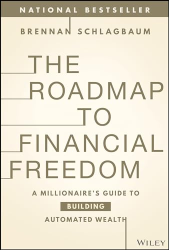 Book cover with title "The Roadmap to Financial Freedom" in dark text.
