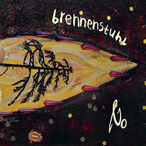 Album cover for "Brennenstuhl - No [CD]" with abstract art and text.