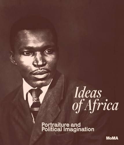 Book cover featuring a portrait of a man and title “Ideas of Africa”.