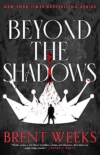 Book cover: dark, stylized crown with a silhouetted figure and red accents.
