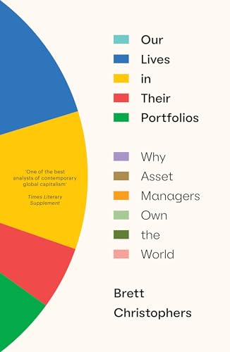 Book cover with a pie chart and title: “Our Lives in Their Portfolios.”