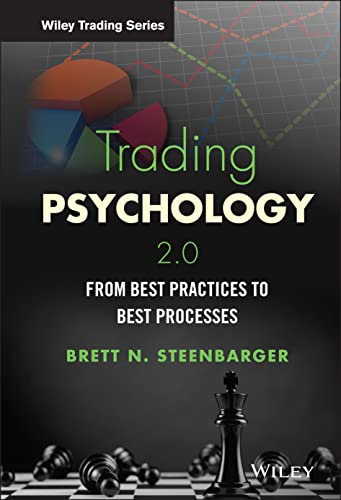 Book cover for Trading Psychology 2.0 by Brett N. Steenbarger with chess pieces below.