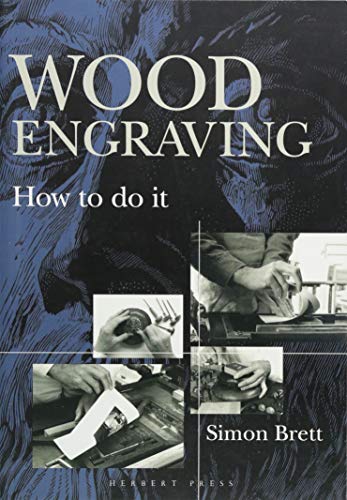 Book cover for “Wood Engraving: How to Do It” with hands working.