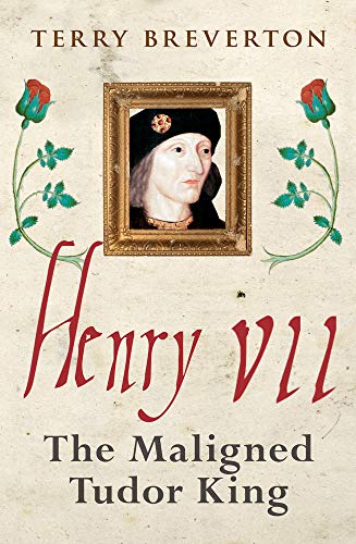 Book cover featuring a portrait of King Henry VII with red roses.