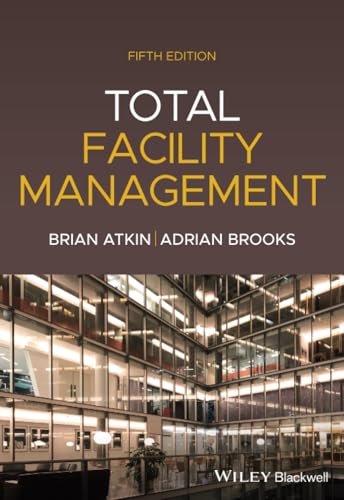 Book cover for "Total Facility Management," fifth edition, with building image.